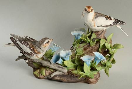 Boehm Birds Snow Buntings - No Box