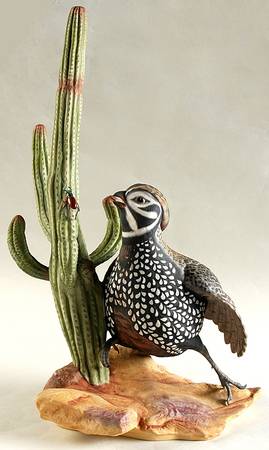 Boehm Birds Mearn Quail-Male - No Box