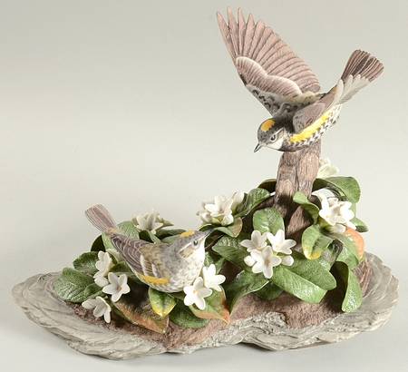Boehm Birds Myrtle Warblers - No Box