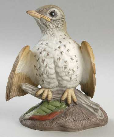 Boehm Birds Fledgling Wood Thrush - Nb1033, No Box
