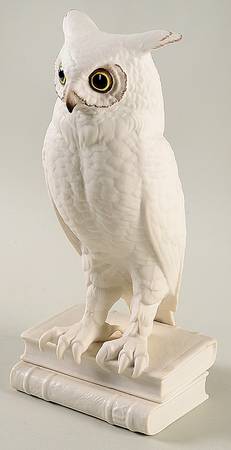 Boehm Birds Owl Bookend-Single - No Box 220a
