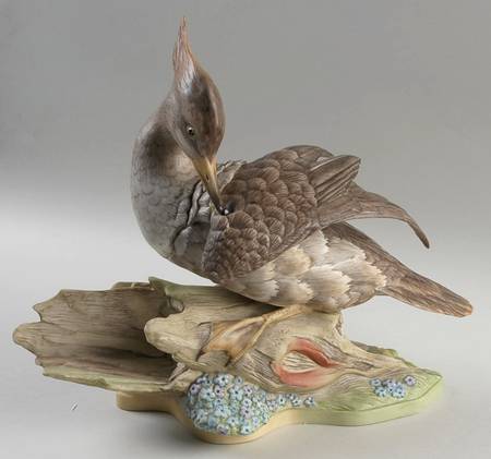 Boehm Birds Hooded Merganser-Female - No Box 207b