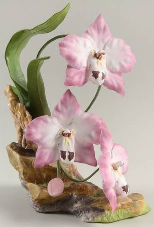 Flower Sculptures Pink Orchid - No Box