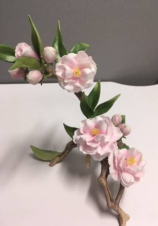Flower Sculptures Cherry Blossoms - No Box