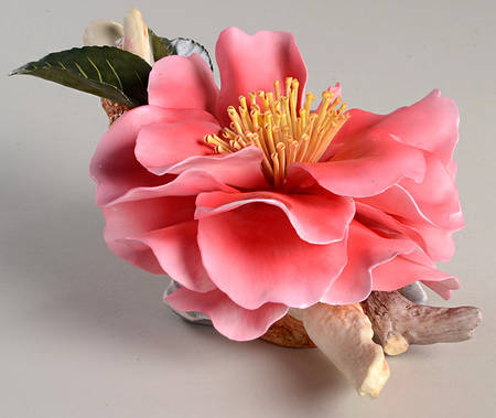 Flower Sculptures Camellia-Nancy Reagan - No Box