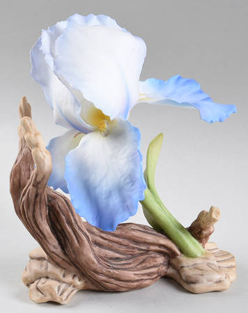 Flower Sculptures Van Gogh Blue Iris - No Box