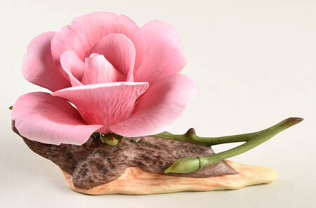Flower Sculptures Grace De Monaco Rose - No Box
