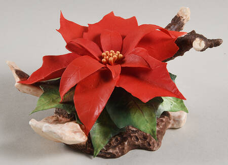 Flower Sculptures Poinsettia - No Box