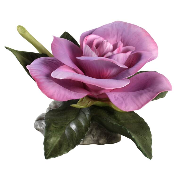 Flower Sculptures Pink Rose - No Box