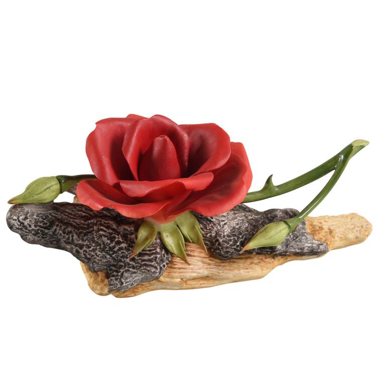 Flower Sculptures Rainbow Rose Red - No Box