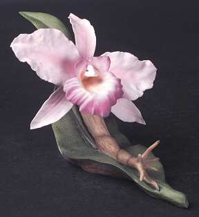 Flower Sculptures Cattleya Orchid-Pink - No Box