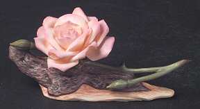 Flower Sculptures Rainbow Rose-Peach - No Box