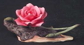Flower Sculptures Rainbow Rose-Helen Boehm - No Box
