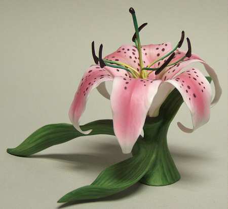 Flower Sculptures Rubrum Lily - No Box