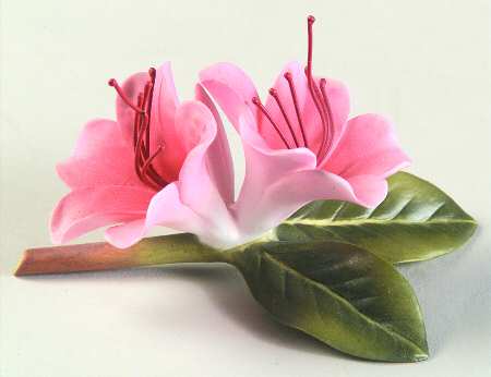 Flower Sculptures Pink Blossoms - No Box
