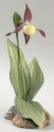 Flower Sculptures Ladys Slipper - No Box