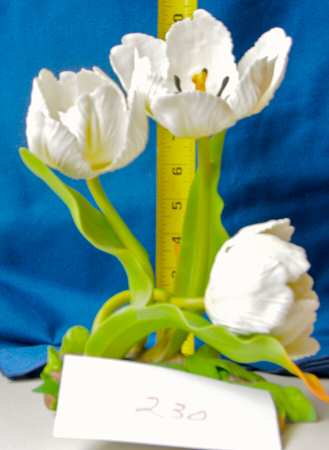Flower Sculptures Parrot Tulips - No Box