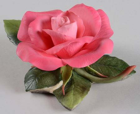 Flower Sculptures Helen Boehm Rose-Plum/Pink - No Box