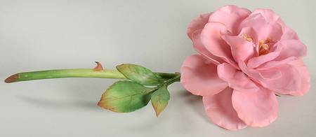 Flower Sculptures Pink Rose-Malvern - No Box