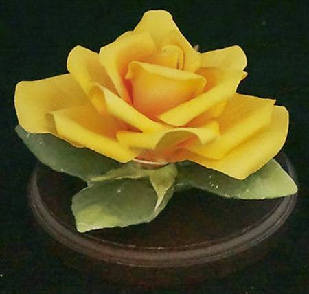 Flower Sculptures Sun Goddess Rose - No Box