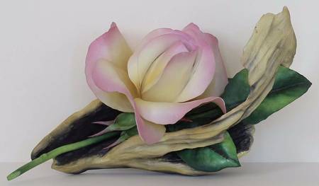 Flower Sculptures Peace Rose - No Box