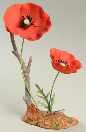 Flower Sculptures Poppy - No Box