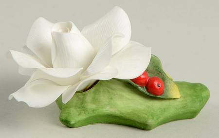 Flower Sculptures Noel Rose (Petite) - No Box