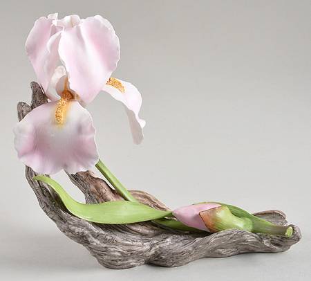 Flower Sculptures Rose Caprice Iris - No Box