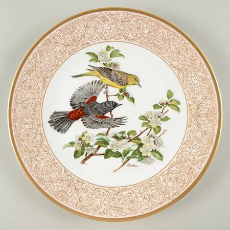 Woodland Birds of America Orchard Orioles-Gold Border - Boxed