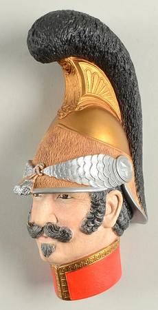 Character Head Plaques Officier De Chevauleger - No Box