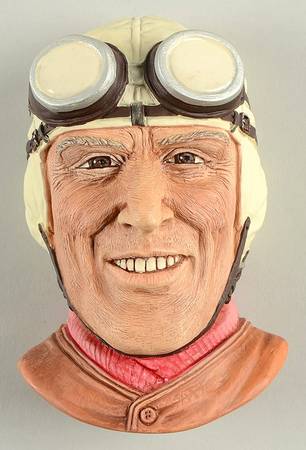 Character Head Plaques Nuvolari - No Box