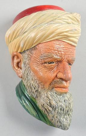 Character Head Plaques Caspian Man - No Box