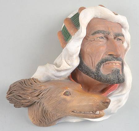Character Head Plaques Desert Hunters - No Box