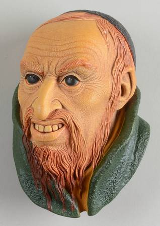 Character Head Plaques Fagain - No Box