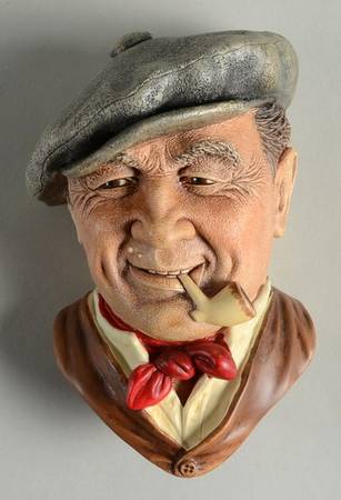 Character Head Plaques Bargee - No Box