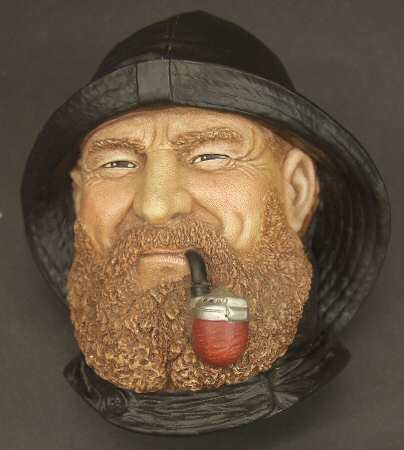 Character Head Plaques Clipper Captain - No Box