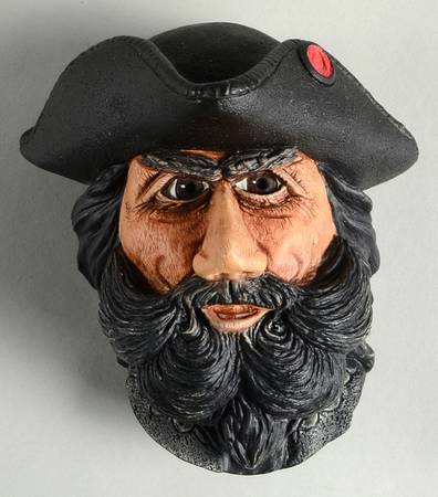 Character Head Plaques Blackbeard - No Box