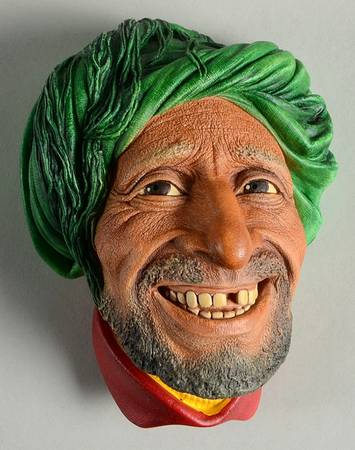 Character Head Plaques Kurd - No Box