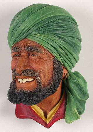 Character Head Plaques Punjabi - No Box