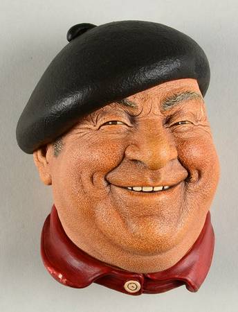 Character Head Plaques Pierre - No Box