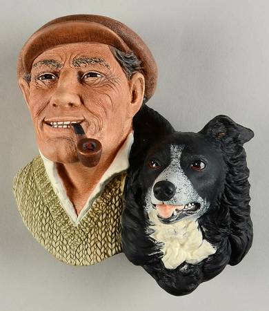 Character Head Plaques Shepherd - No Box