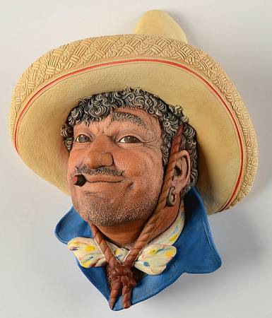 Character Head Plaques Pancho - No Box