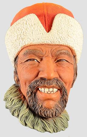 Character Head Plaques Himalayan - No Box