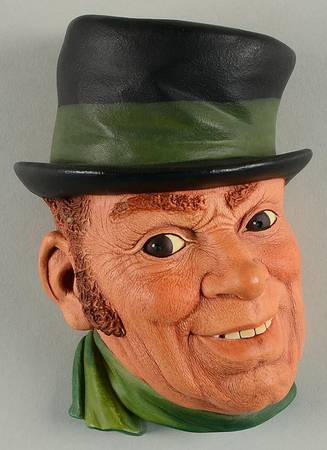 Character Head Plaques Paddy-1st Version - No Box