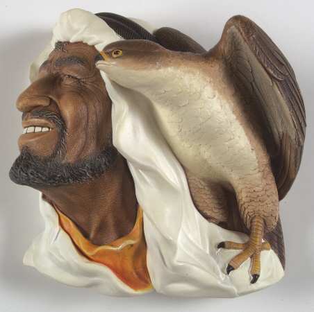 Character Head Plaques Desert Hawks - No Box