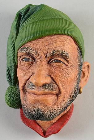 Character Head Plaques Corsican - No Box