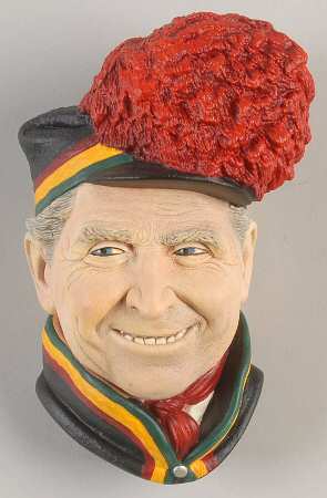 Character Head Plaques Laplander - No Box