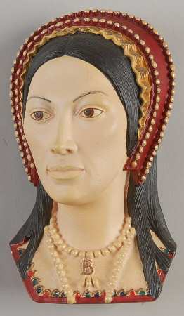 Character Head Plaques Anne Boleyn - No Box