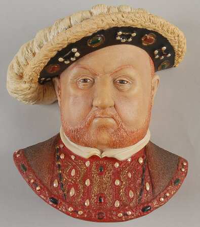 Character Head Plaques Henry Viii - No Box