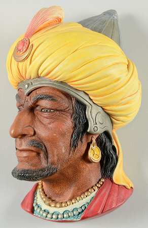 Character Head Plaques Saracen - No Box